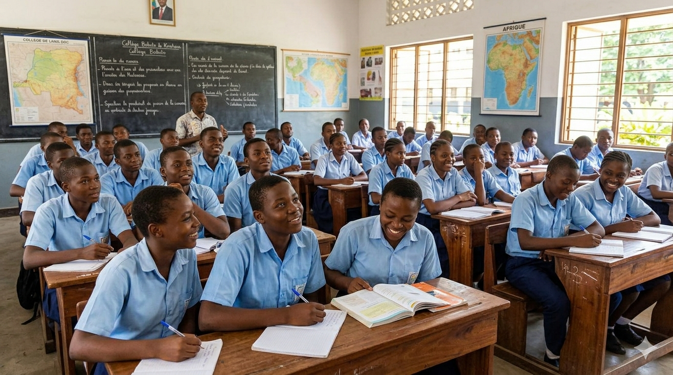 Une salle de classe